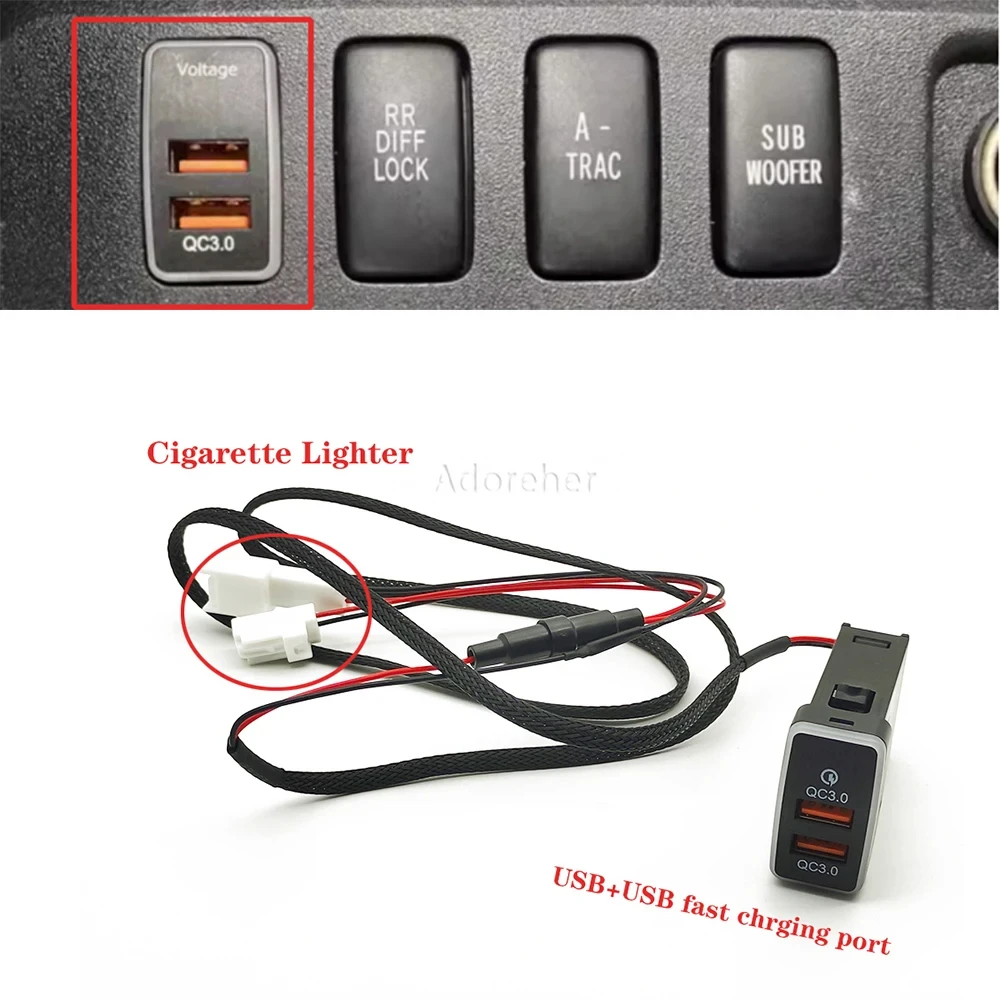 12V Car Dual Usb Po… - image