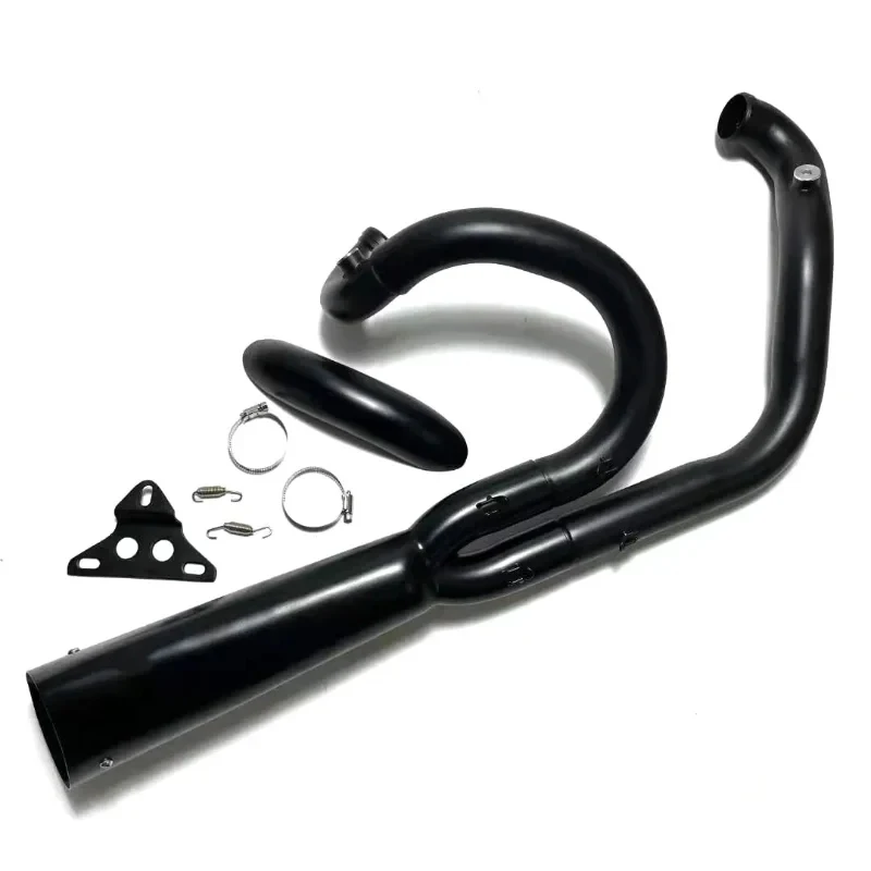Motorcycle Accessories Exhaust Pipe Assembly Fits Night Rod V-Rod Muscle Black Exhaust Muffler Set