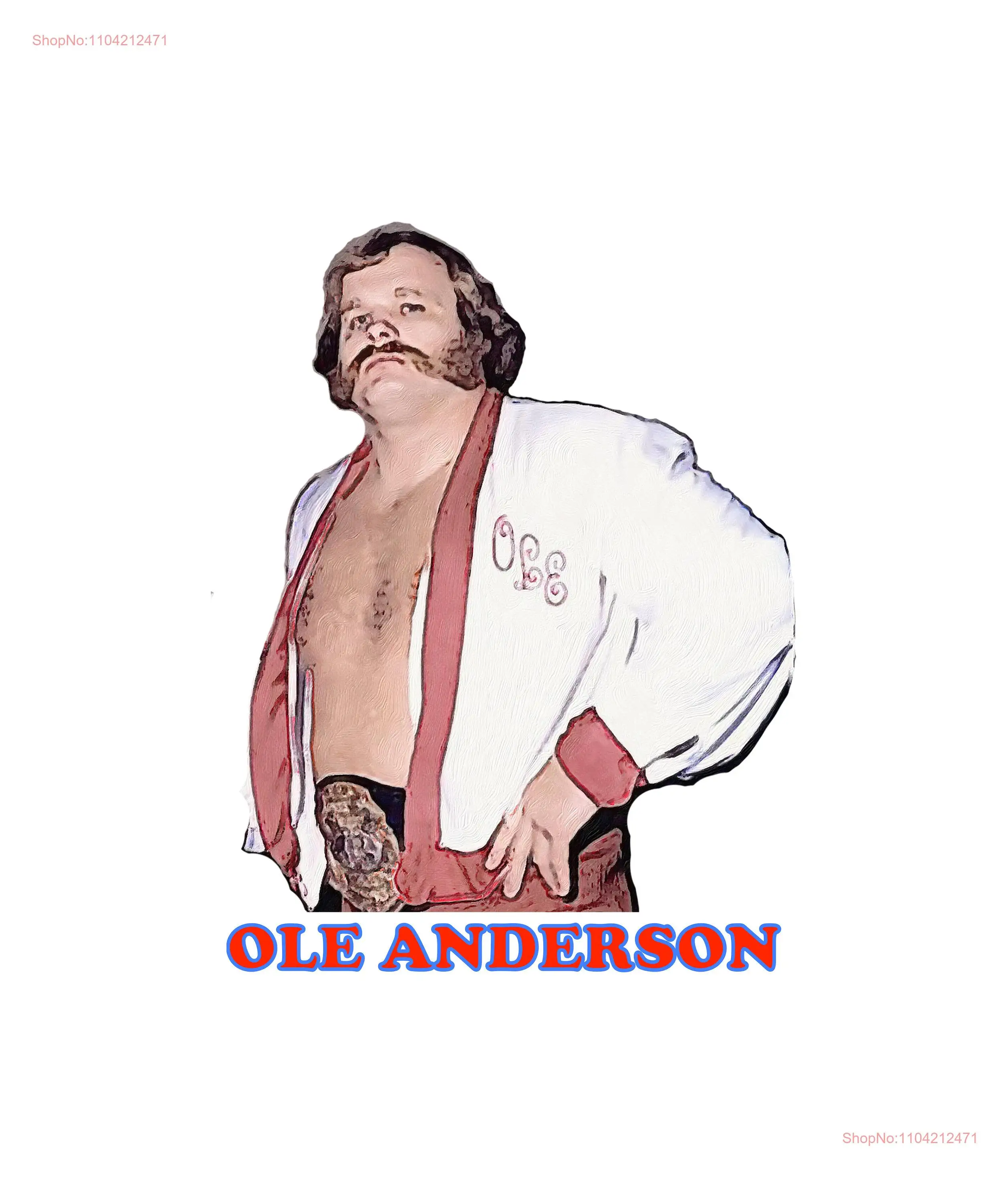 Ole Anderson T Shirt Vintage Professional Wrestling Old School Minnesota Wrecking Crew National Alliance Hipster Weird