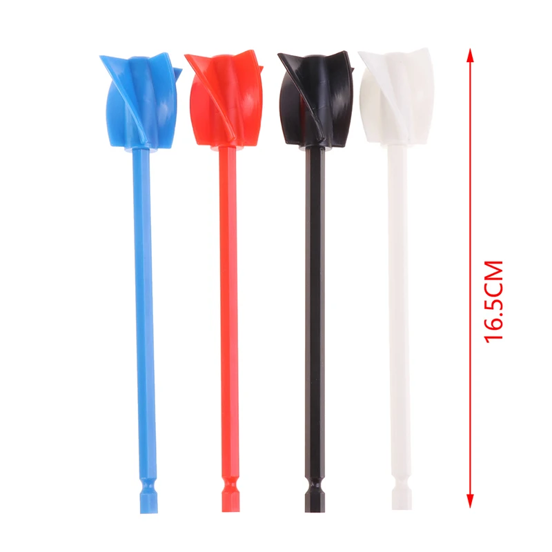 1ชิ้นไม้กวนอีพ็อกซี่ผสมไม้พายเรซิ่นนำมาใช้ใหม่ได้เครื่องกวนสีติด16.5*3.5ซม.