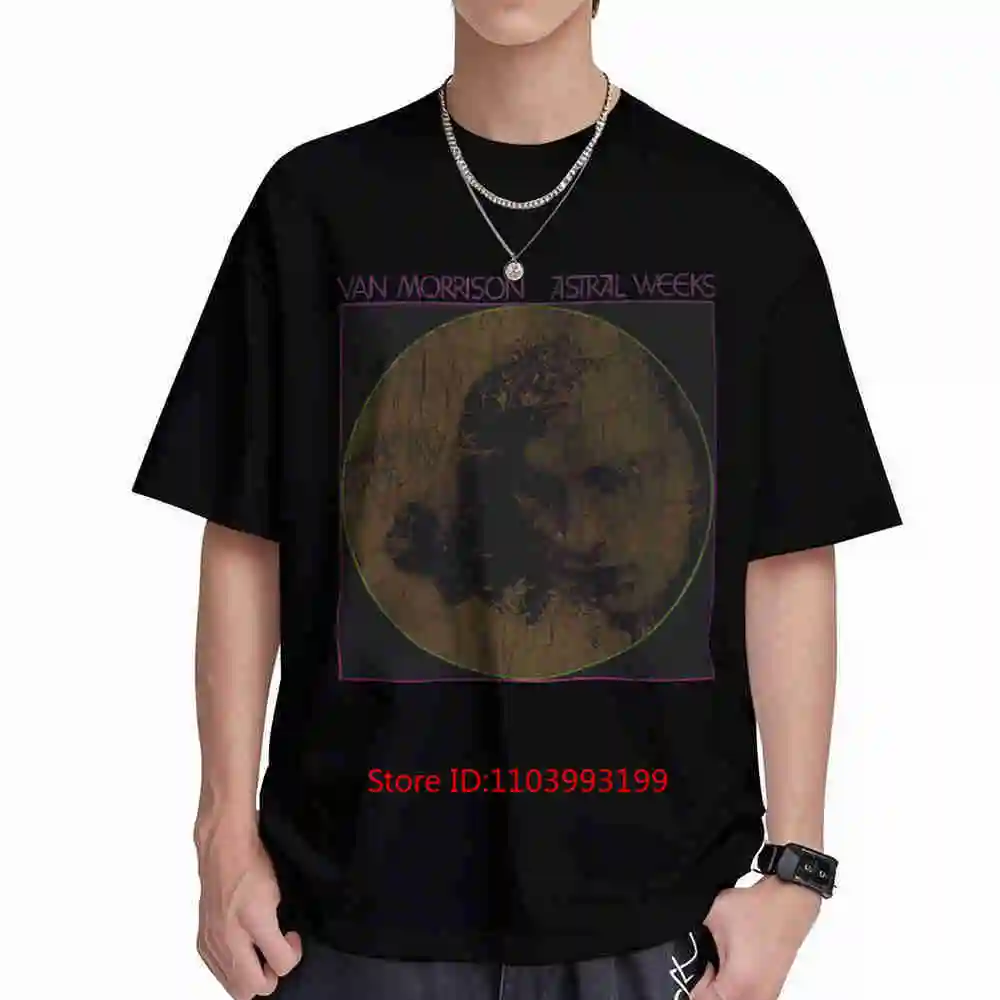Van Morrison Astral Weeks Short Sleeve Tee 100% Cotton T-Shirt
