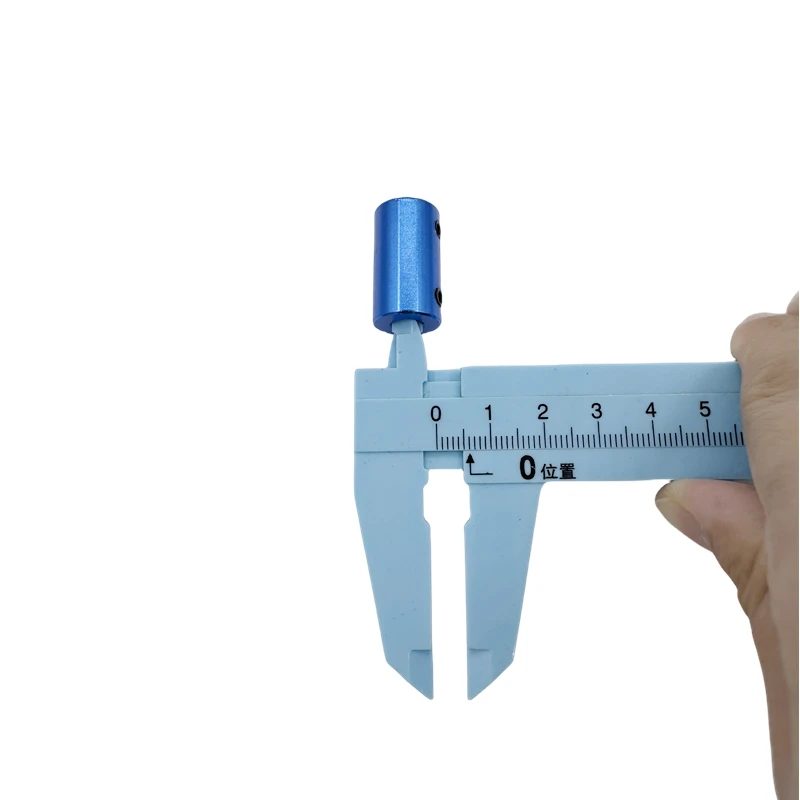 1PC Aluminium Legierung Kupplung Bohrung D14L25 3/4/5/6/6,35/7/8mm Schwarz Blau Flexible Welle Koppler Schraube Für Schrittmotor Zubehör – Detail 2