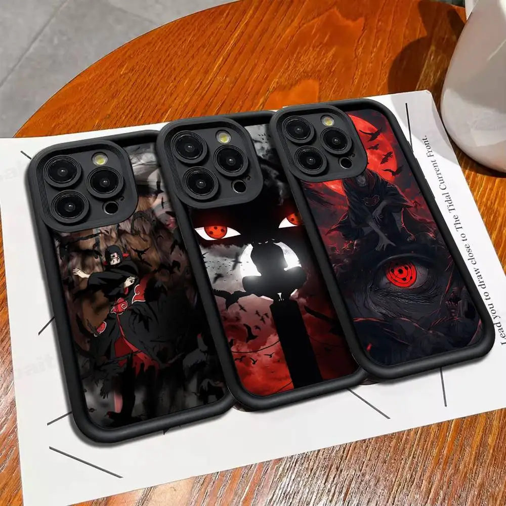 Phone Case For Xiaomi Redmi Note 15 14 13 12s 11 10 9s 8 7 A5 Pro Plus 4G 5G Classic Anime U-Uchiha Itachi Soft TPU Back Cover