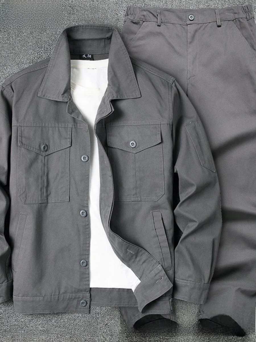 ensemble-de-travail-en-coton-pur-thiened-pour-hommes-avec-boutons-resistant-a-la-chaleur-et-a-l'usure-vetements-de-chantier