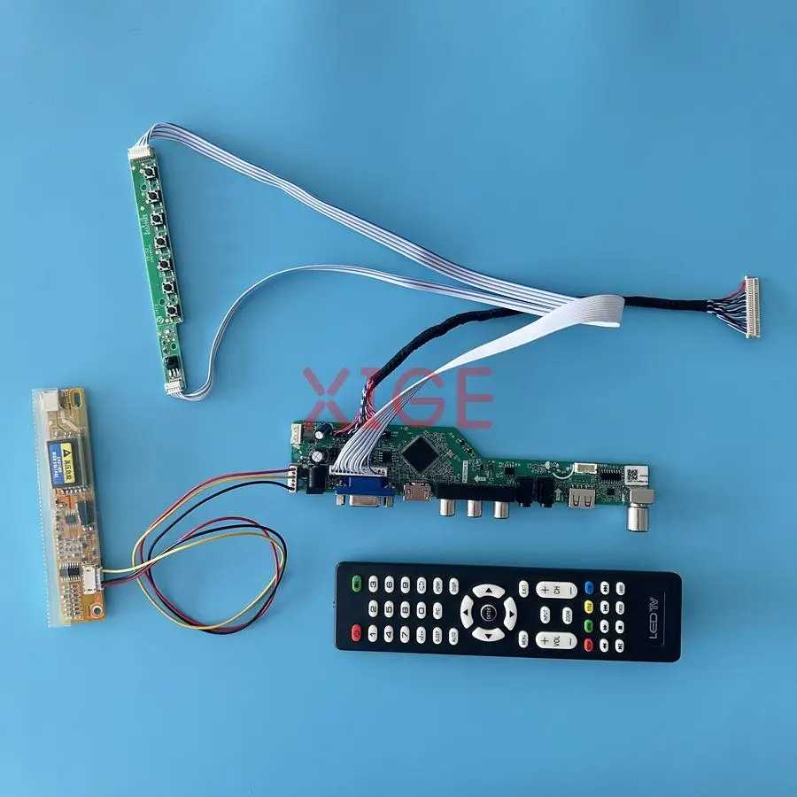 

For LTN150P2 LTN150P4 LTN150PF LTN150PG Matrix Controller Drive Board Kit 1-CCFL LVDS 30-Pin 1400x1050 1400*1050 HDMI+VGA+AV+USB