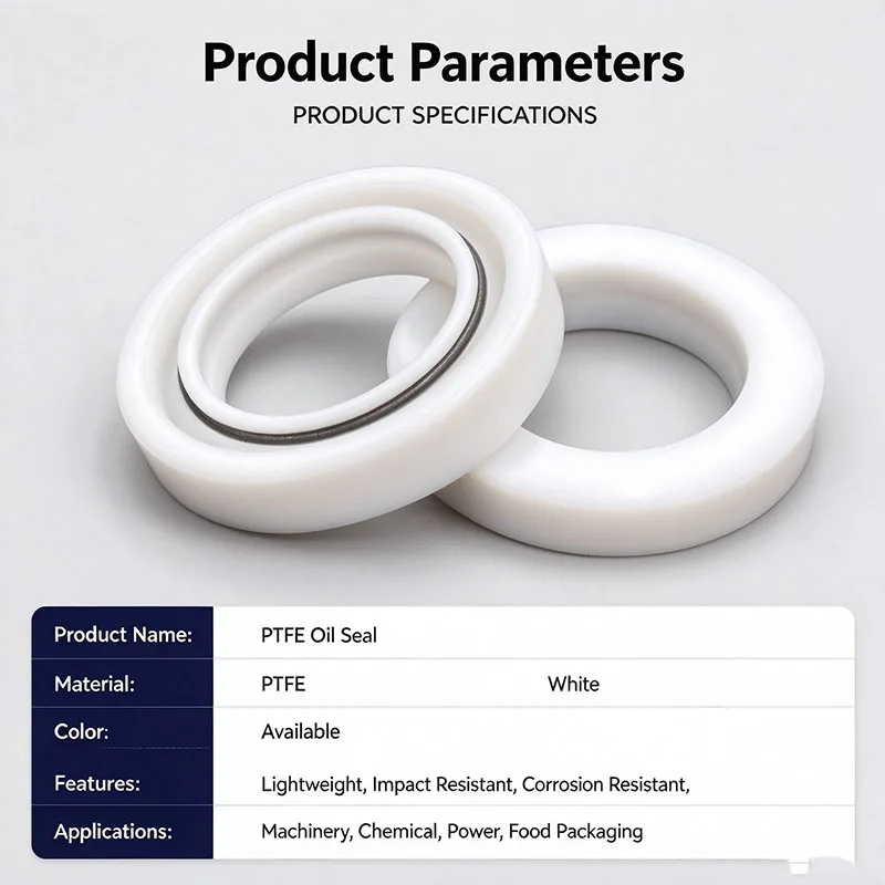 PTFE TC Skeleton Oil Seal – 260°C High Temp & Corrosion Resistant Rotary Shaft Seal for Chemical Equipment/Pumps