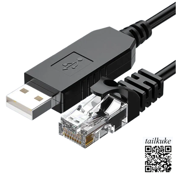 USB to RS485 Serial Cable RJ45 Ethernet Port, Suitable for PLC Debugging of New Energy Storage Equipment, IOT5077