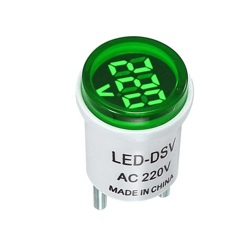 652F Tegangan Monitor 50-500V Instrumen Pengukuran Digital Display Meter