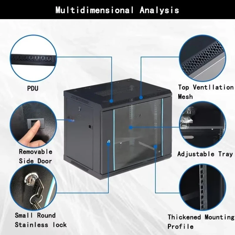 -Inch Data Center U 4U U U U U U Wall Mounted Server DDF Portle Rack Cinet