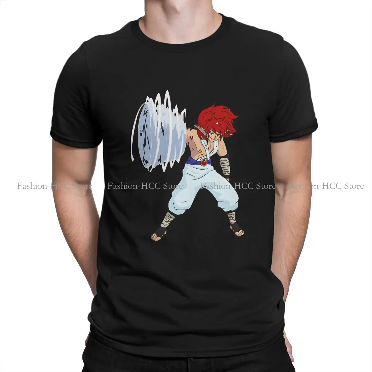 The Wind Master Style Polyester TShirt Yu Yu Hakusho Anime Comfortable Hip Hop T Shirt Stuff