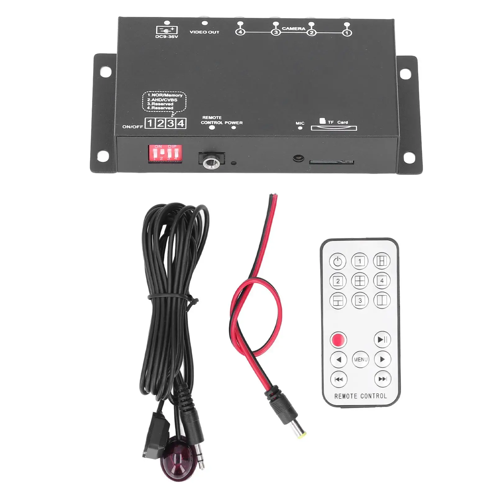 

Mobile Digital Video Recorder H264 Algorithm Short Circuit RCA Interface Remote Control Small MDVR 1080P for tank