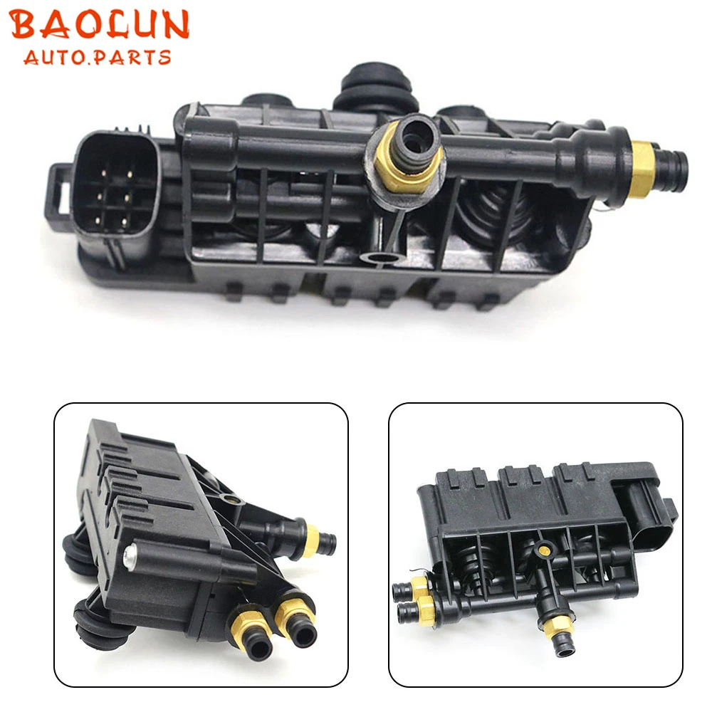 BAOLUN    AP03 Front Air Suspension Valve Block RVH000050 RVH000055 For Land Rover Discover 3 4 LR3 LR4 Rover Sport 2006-2013