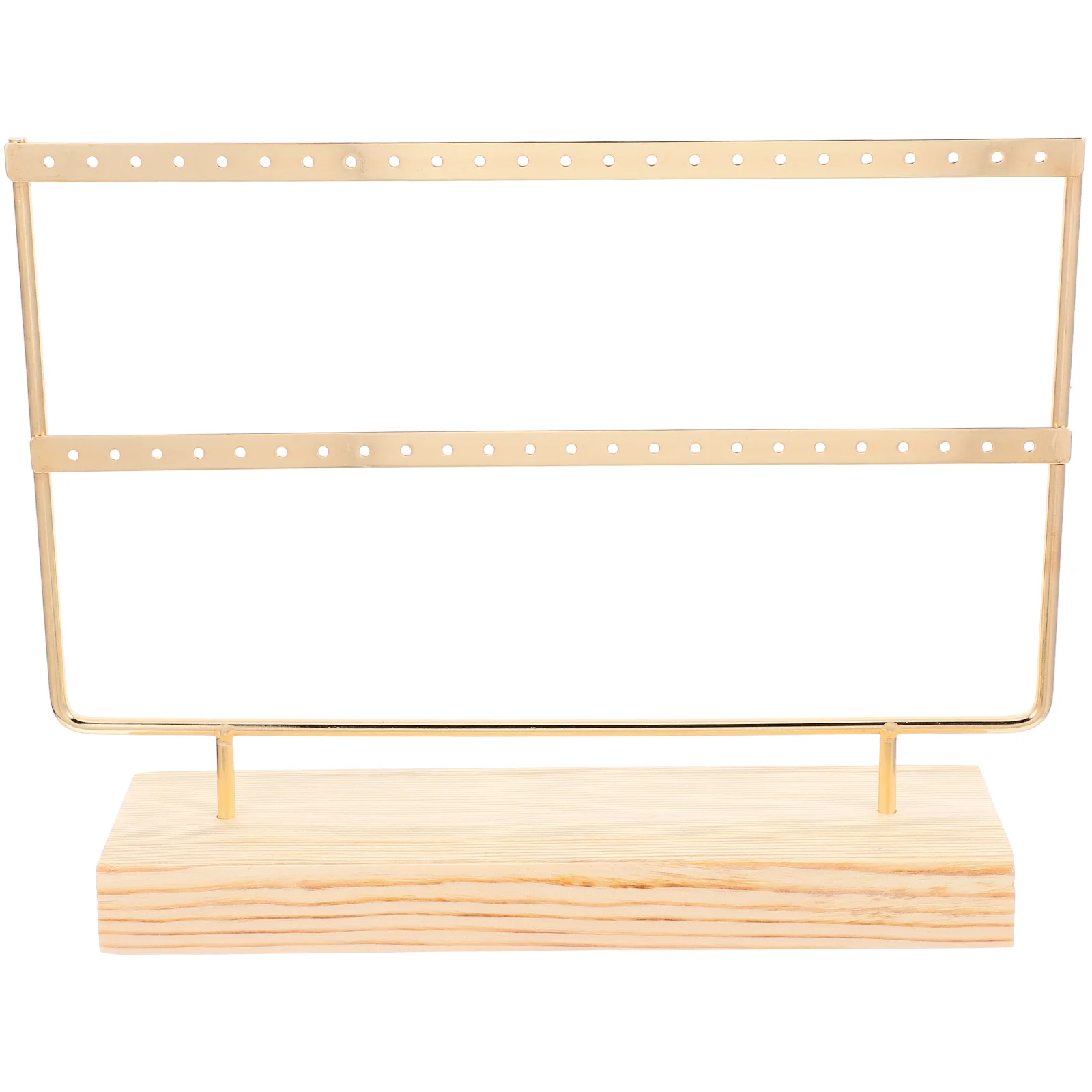 Earring Organizer Stand Multi-Layer Jewelry Holder Durable Iron Construction Stable Base Earring Holder Jewelry Organizer