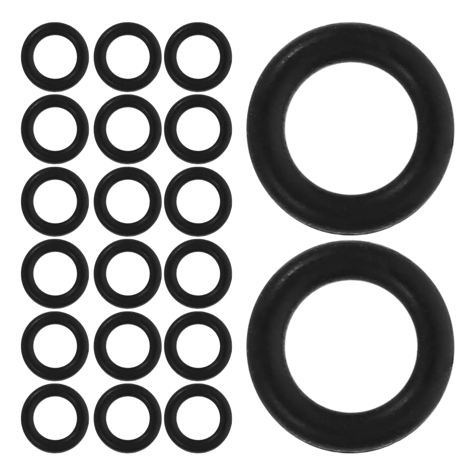 

Oil Resistant Sealing Ring 9x1mm Black NBR Rubber Washers Shower Head Washer Garden Grommet Hose Bib Repair Kit Faucet