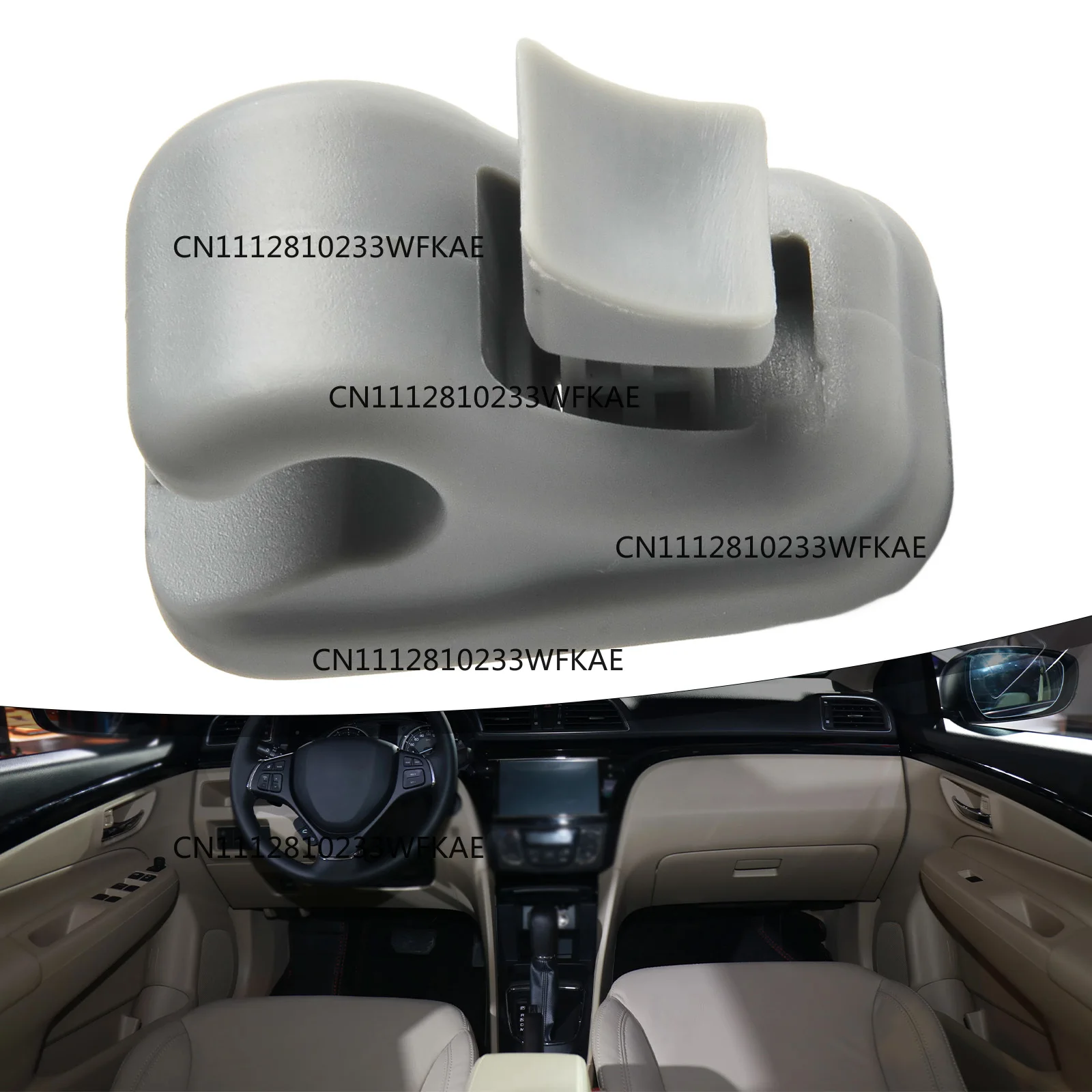 Sun Visor Hook Visor Clip Vanity Mirror Buckle 84851-65D00 For Suzuki For VITARA For SIDEKICK Sun Visor Clip