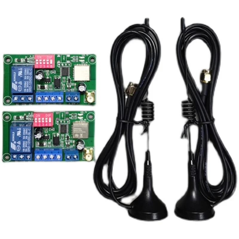 

Remote wireless synchronous switch module, linkage control board jog self-locking feedback