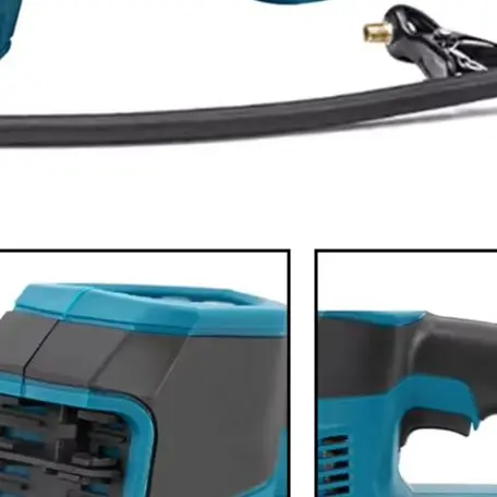 Portable 18V Cordless Air Pump Wireless Lithium Battery Electric Inflator With Auto Stop For Car Tires Sports Balls Tools