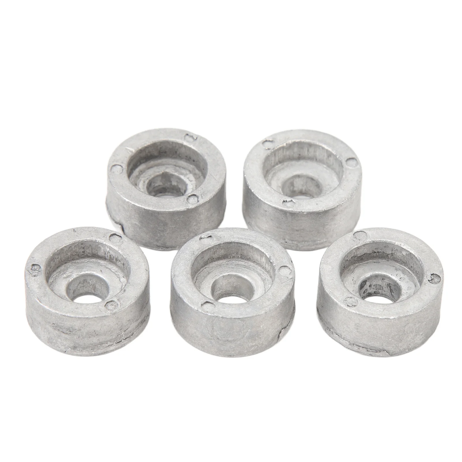 5Pcs Round Zinc Anode 55321 87J01  55321 87J00 Boats Replacement Parts For Suzuki Outboard Motor 4T Boat Marine Accessories