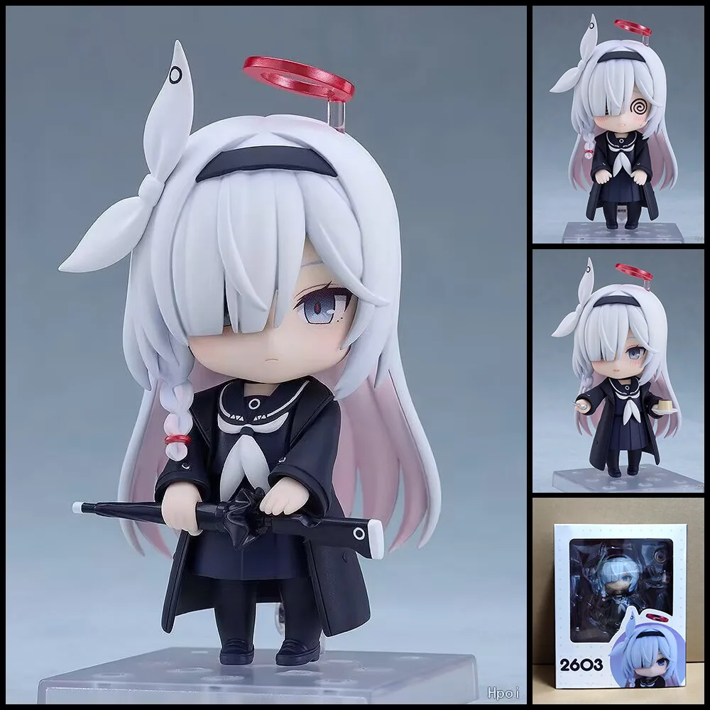 

Blue Archive Plana No.2603 Articulated Action Figure With Swappable Faces Collectible Anime Display Model For Anime Fans