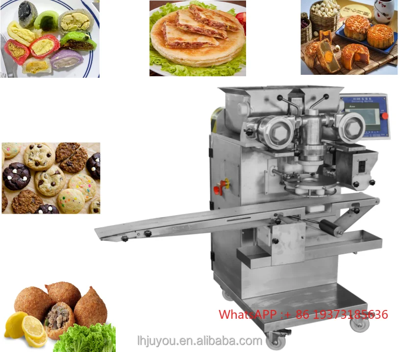 Multifunction Encrusting Machine Bakery Mochi Maker Bakery Mochi Making Production Line Kubba Making Machine