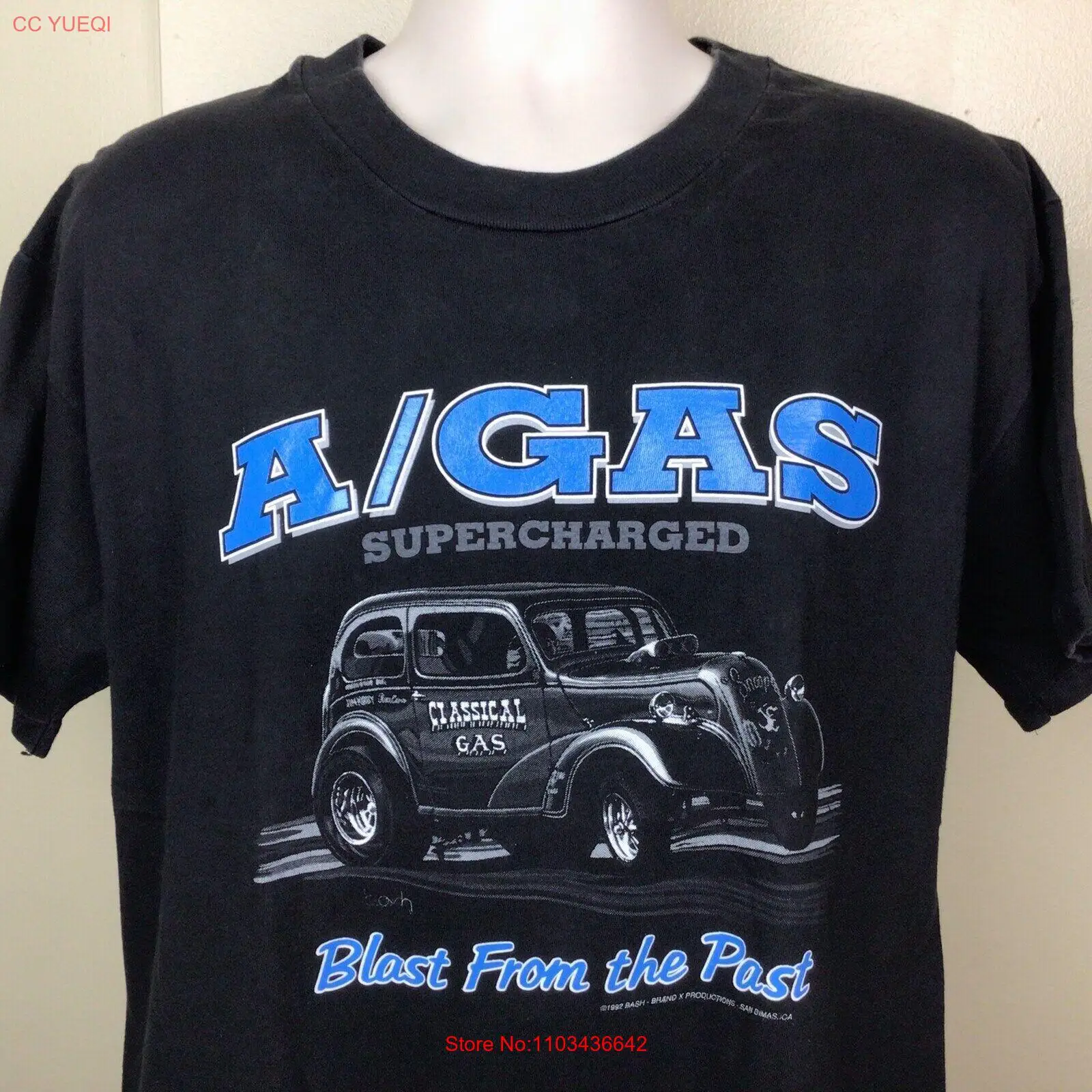 Vtg 1992 A/газ сверхзаряженная гоночная футболка черный L 90s гассер горячий стержень автомобиль S Vtg 1992 A/газ сверхзаряженная гоночная футболка черный L 90s гассер горячий стержень автомобиль S