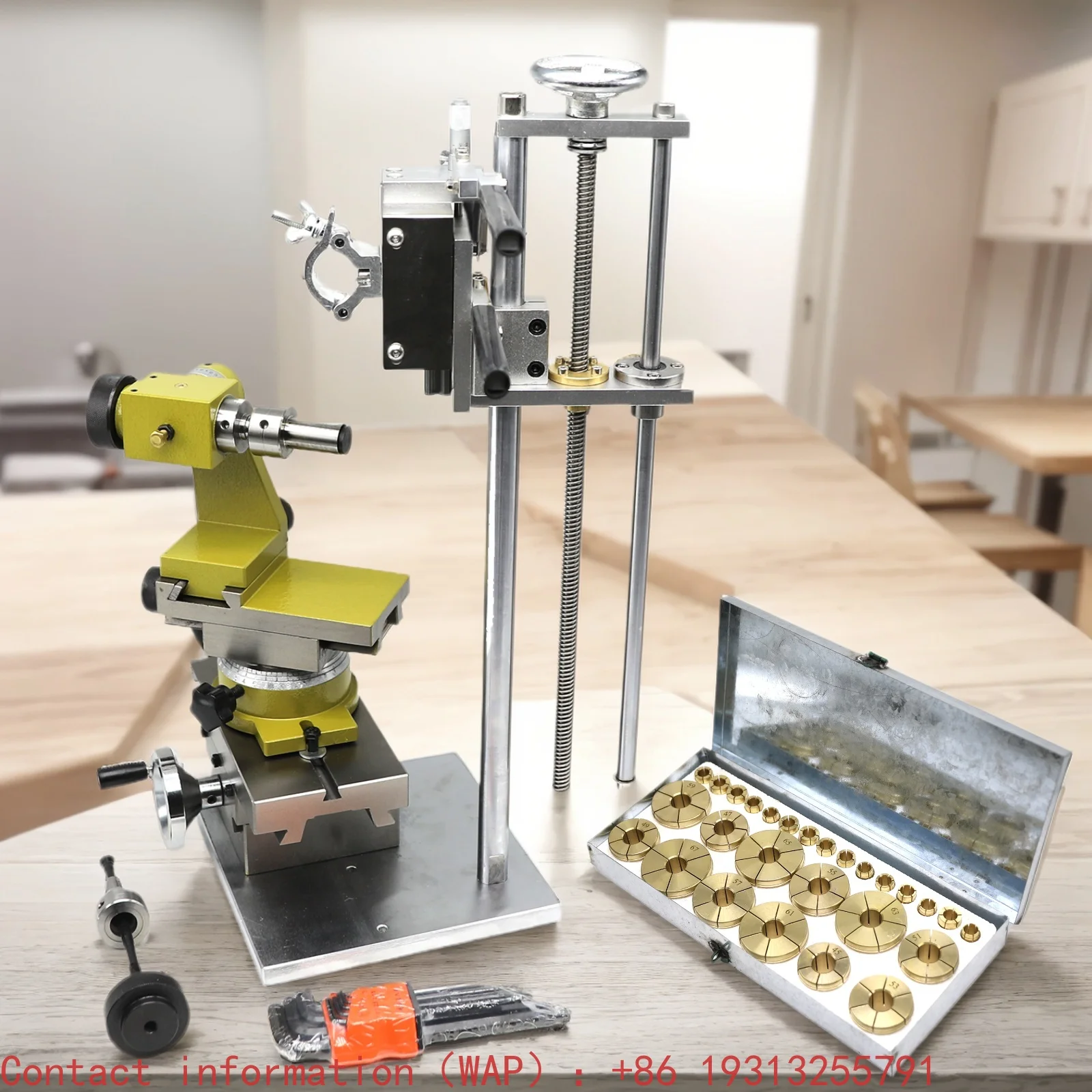

【2026】Kinway Diamond Cut Faceting Machine Flat Surface Goldsmith Machine Jewelry Faceting Machine for Ring and Bangle with 27 Ji