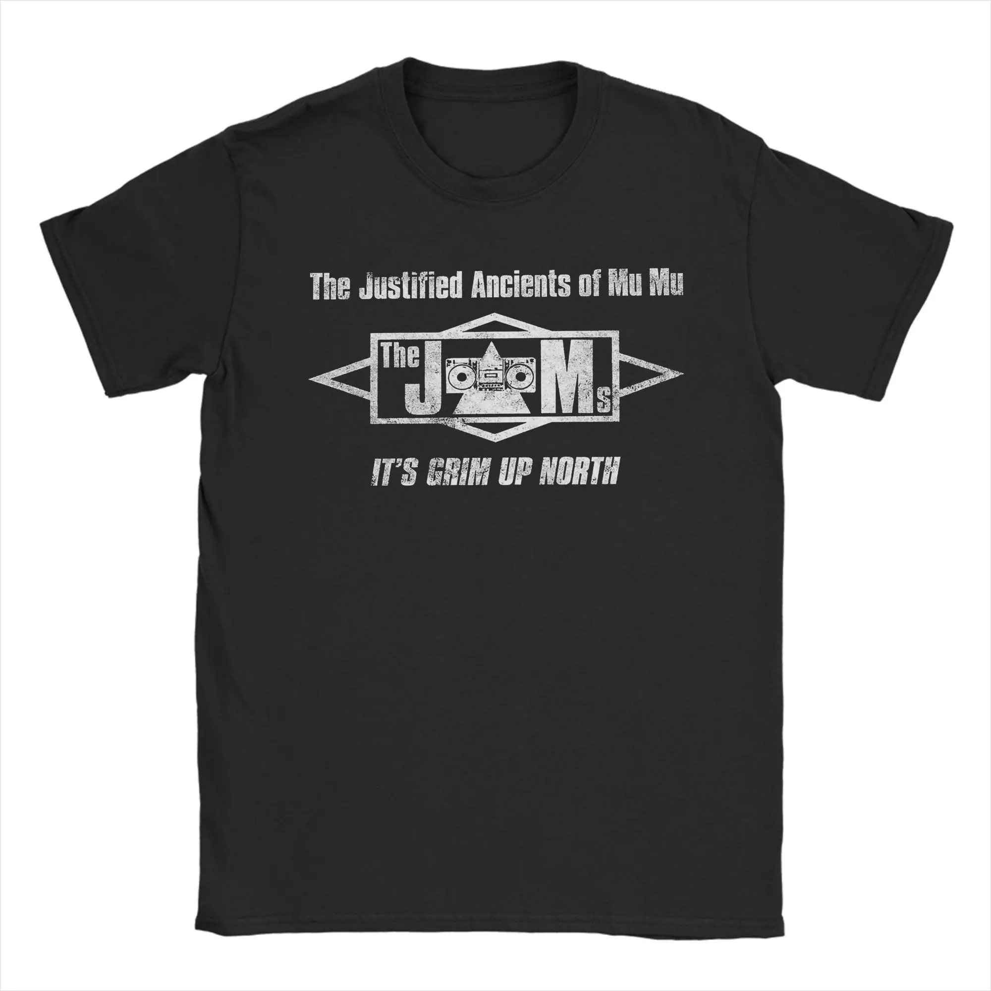 

Funny Its Grim Up North The KLF T-Shirt Men Cotton Short Sleeve Round Neck Summer Top Tee