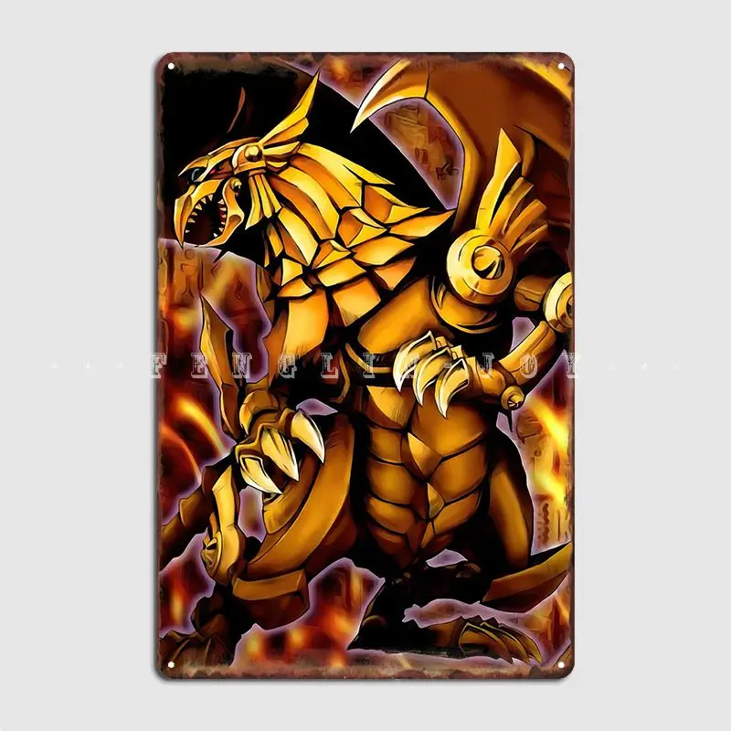 Yugioh Dragon Of Ra Metal Plaque Poster Pub Cinema Create Plaques Tin Sign Poster