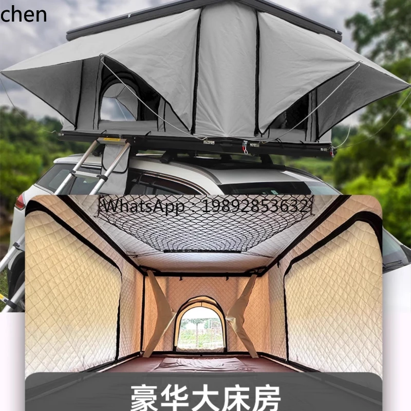 HXL aluminum alloy sunroof in and out of the car roof tent fully automatic self-driving tour outdoor tent rainproof