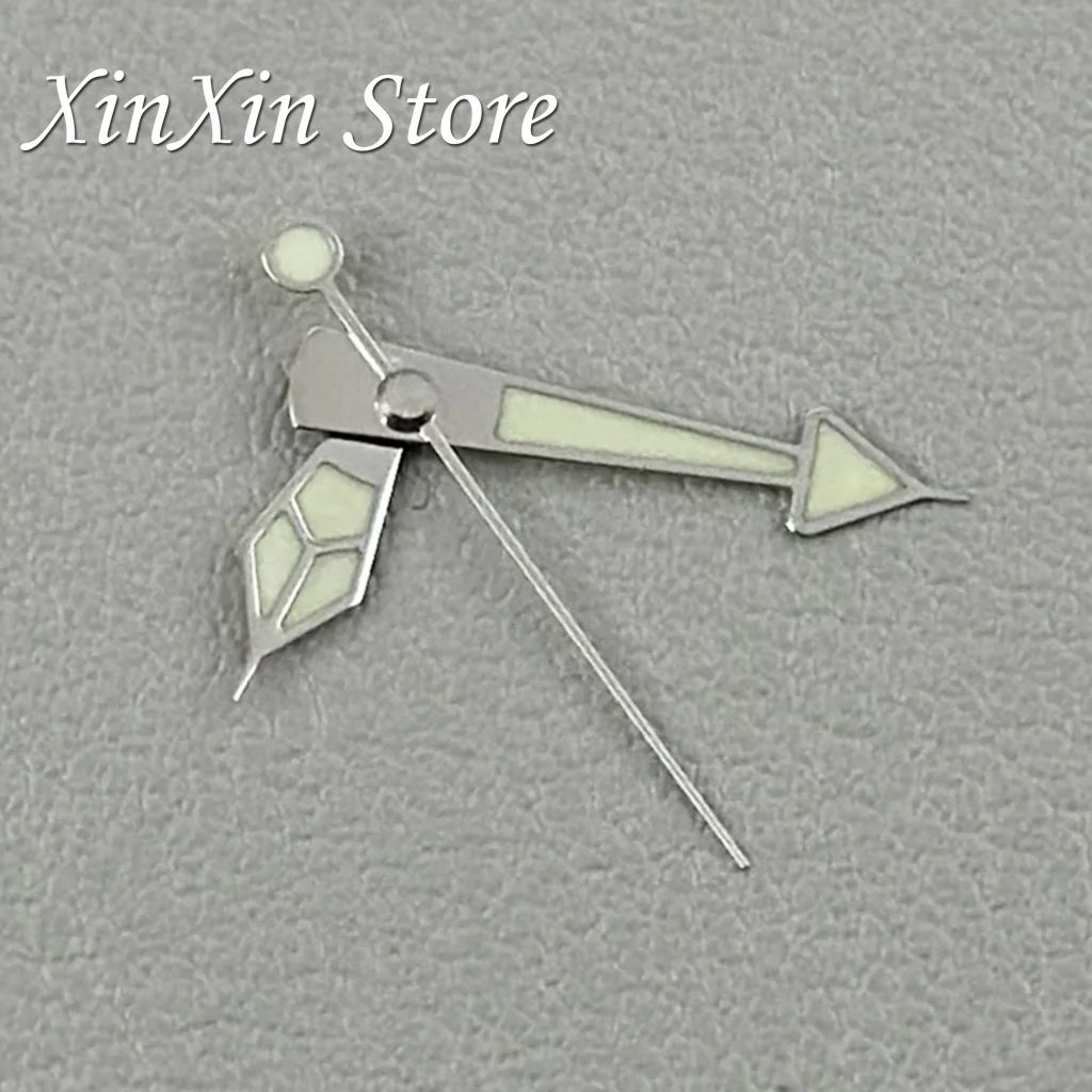 مجموعة رياضية GS NH35 ساعات مؤشر الربيع محرك ساعة الأيدي مناسبة NH34 NH35 NH36 7S26 4R35 4R36 حركة خضراء مضيئة