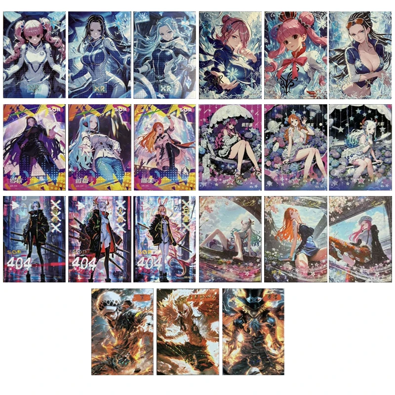 Japanese Anime Goddess Story Boa-Hancock Yamato Bonee Shirahoshi Collector's Cards Christmas Birthday Gift Children's Toys