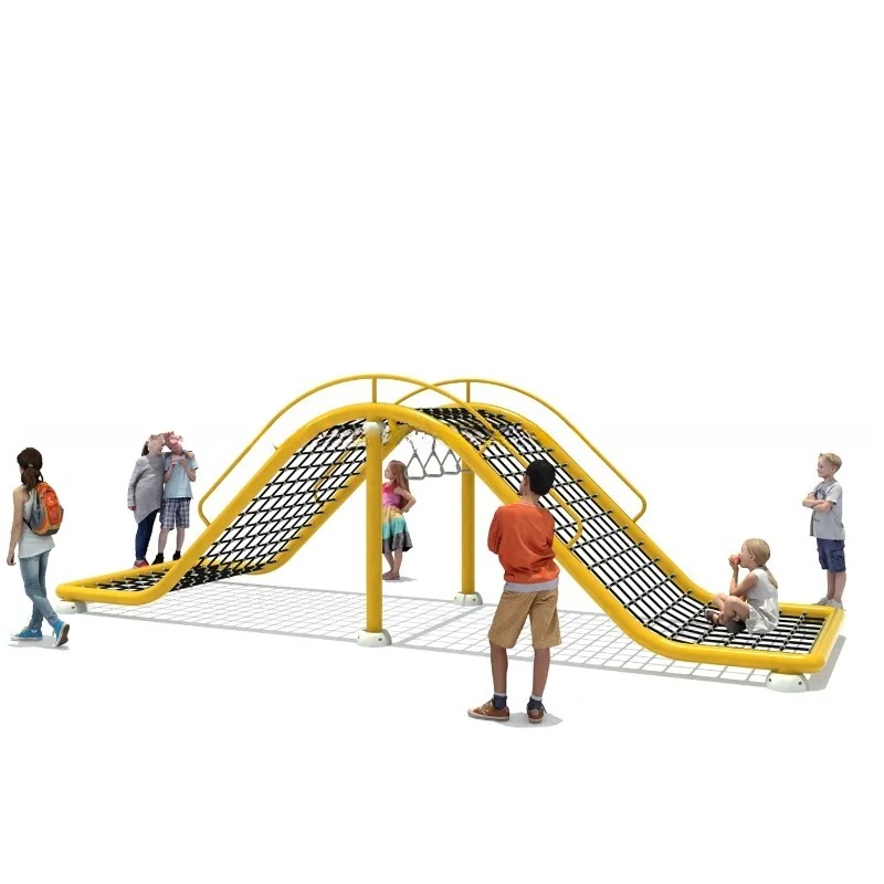 New commercial outdoor amusement equipment combination rope playground crawling net