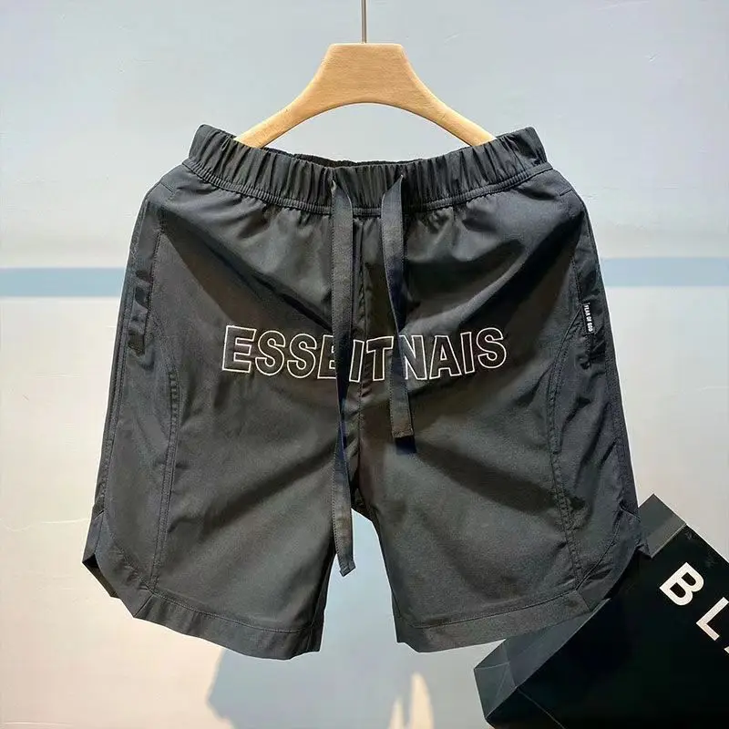 Quick Dry Shorts Men's 5-point Pants High Street Sports Summer New Thin Pants