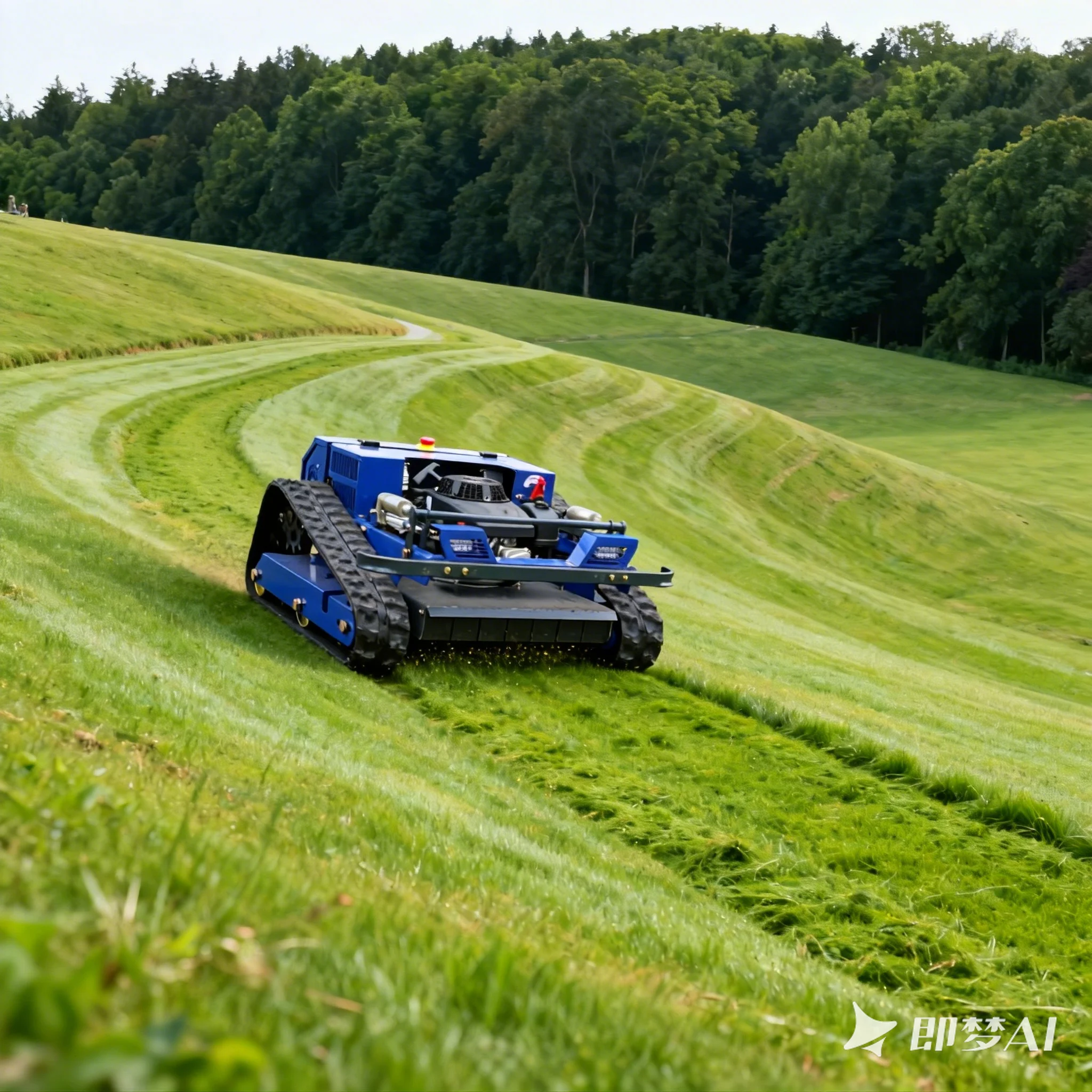 

Настраиваемый CE EPA бензиновый двигатель вездеходный станок для резки травы сельское хозяйство резиновые гусеницы робот с дистанционным управлением газонокосилка