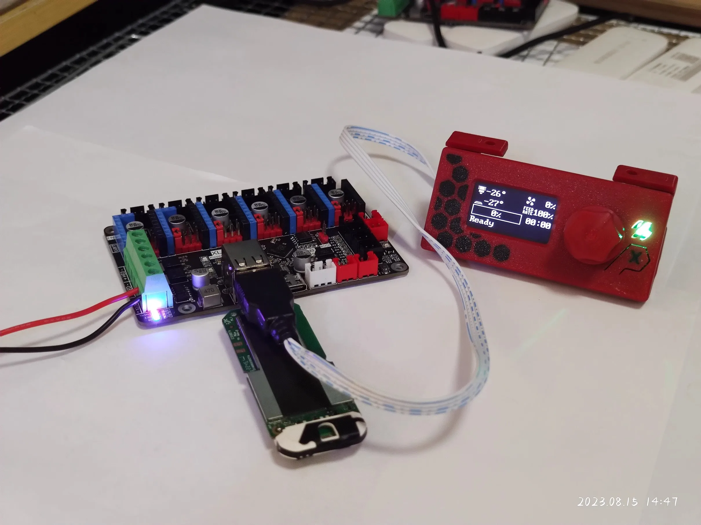 3D Printer Motherboard: RP2040 V6.51, 6-axis RISC-V High-speed Klipper, VORON 2.4