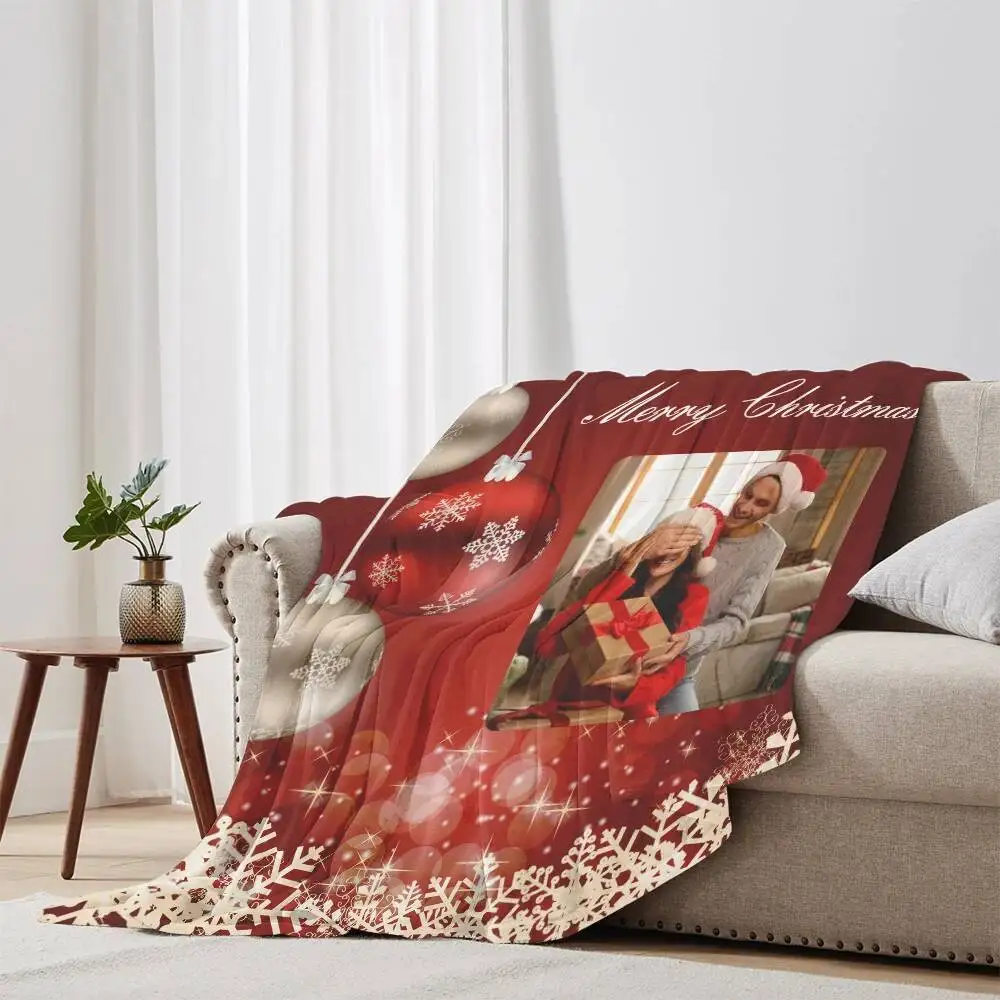 Touch Elegant Plush and Super Comfortable Christmas Flannel Holiday Printed Blanket