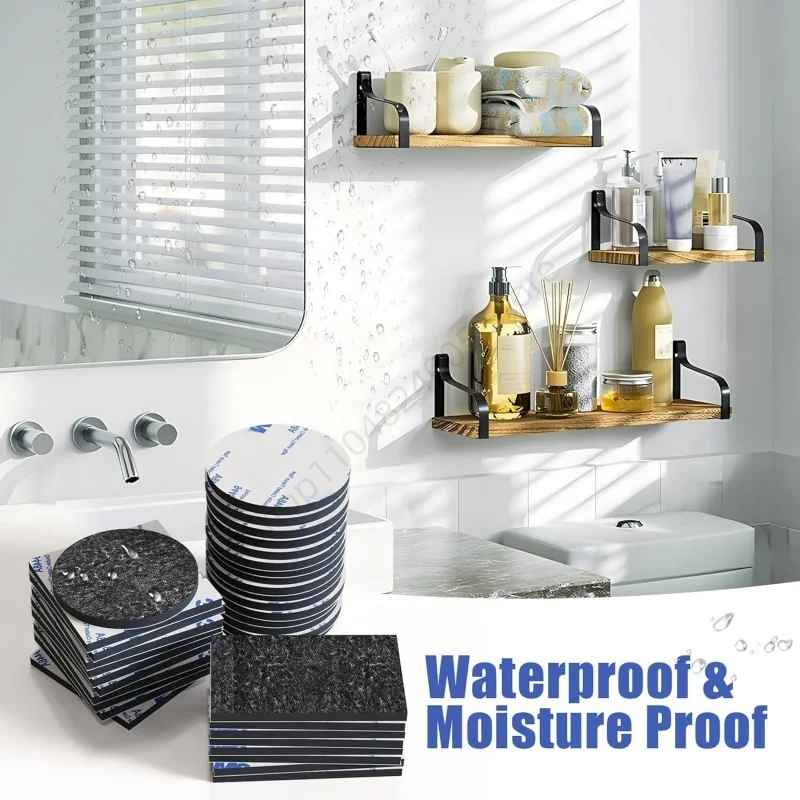 50 pçs forte fita dupla face sem traço engrossado eva espuma adesivos adesivos de parede fixa esponja adesivo carro remendos especiais