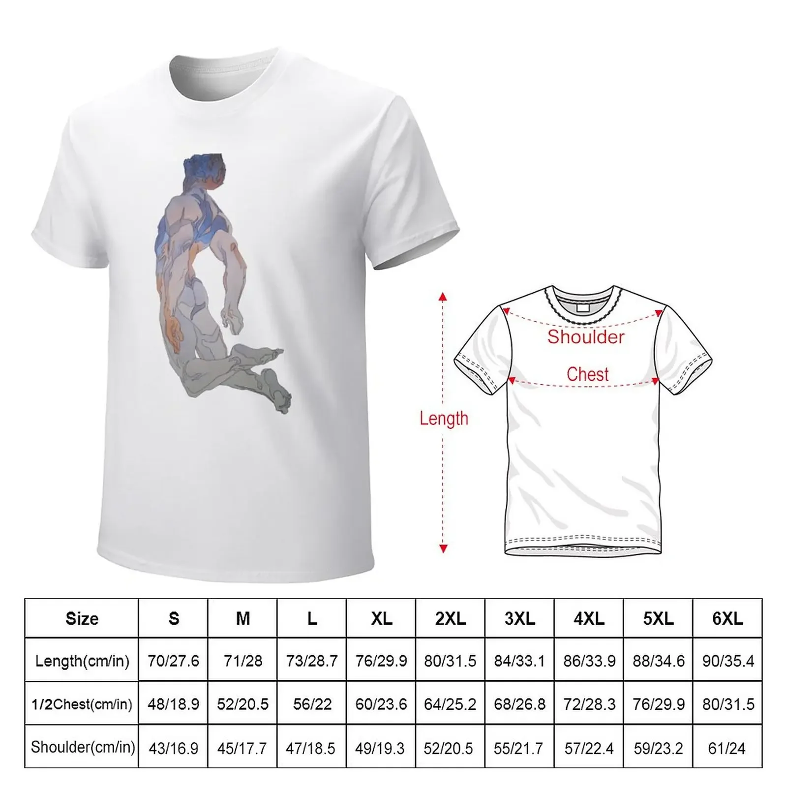 Reproduction T-Shirt korean fashion aesthetic clothes quick-drying men clothing