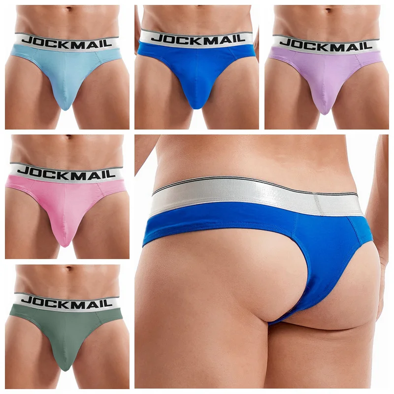 Sexy Men Underwear Briefs Mens G-string Underwear Breathable Underpants Comfortable Men Thong Tanga Cueca Male Panties Bikini