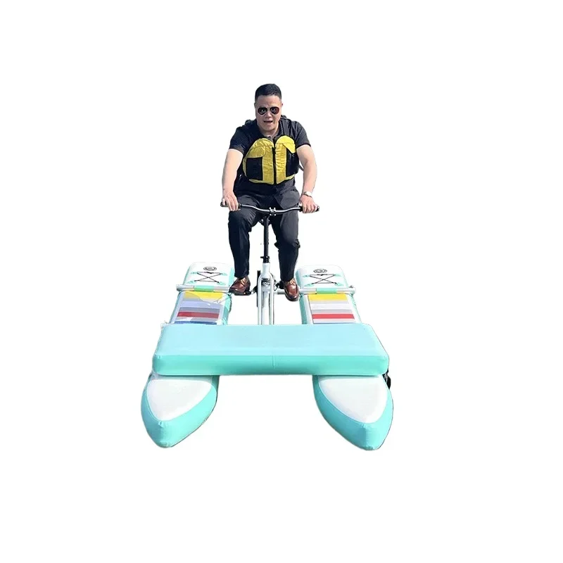 Outdoor single water bike, inflatable