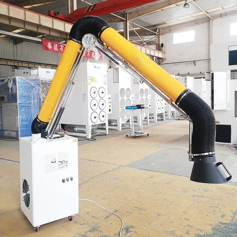 Mobiler mobiler Rauchgasabsauger zum Schweißen mit flexiblem Arm