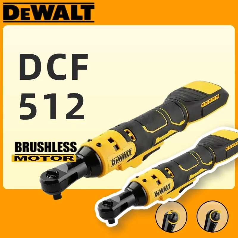 

Аккумуляторный угловой гайковерт Dewalt DCF512 с регулируемой скоростью, многофункциональный, с LED-подсветкой, электроинструмент