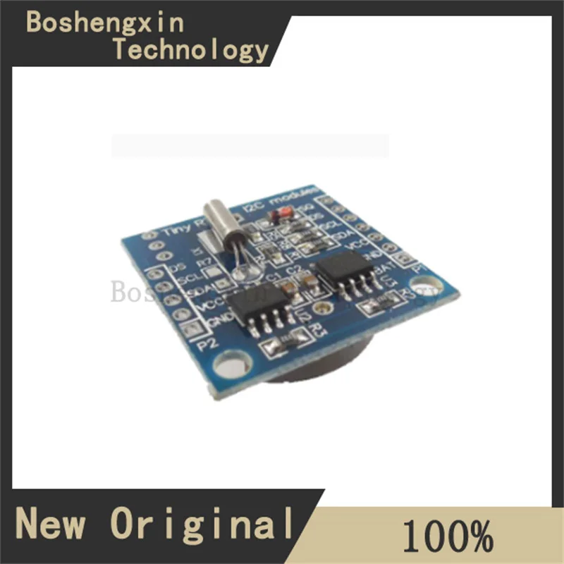 1 шт. крошечный RTC I2C 24C32 модуль памяти DS1307 электронных часов с аккумулятором