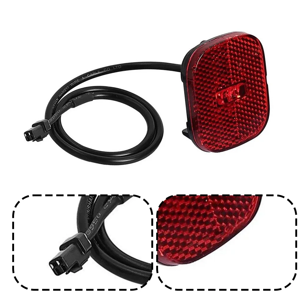 LED Rear Taillight Brake Light Designed for Ninebot Max G3 with Waterproof Dustproof Construction and Reflective