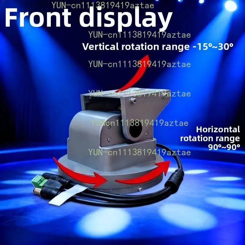 Dual Axis Electric Pan Tilt Bracket RS485 Control Small Gimbal For Laser Bird Repellent Orchard Farm Airport Farmland Use