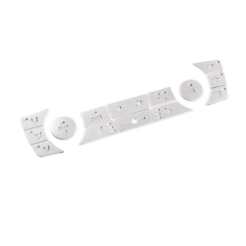 For BMW 3 Series E90 11-12 X3 F25 11-13 X1 E84 10-14 Central Control Air Conditioning Button Decoration Sticker Car Accessories