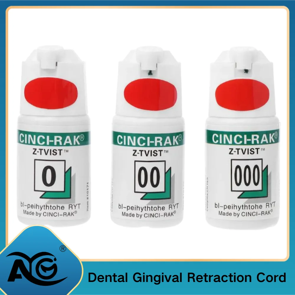 

Стоматологическая нить AG, размер 00000, одноразовая, для ретракции десны, трикотажная, хлопковая, для десневой линии, материал для стоматологов, 1/3 флакона