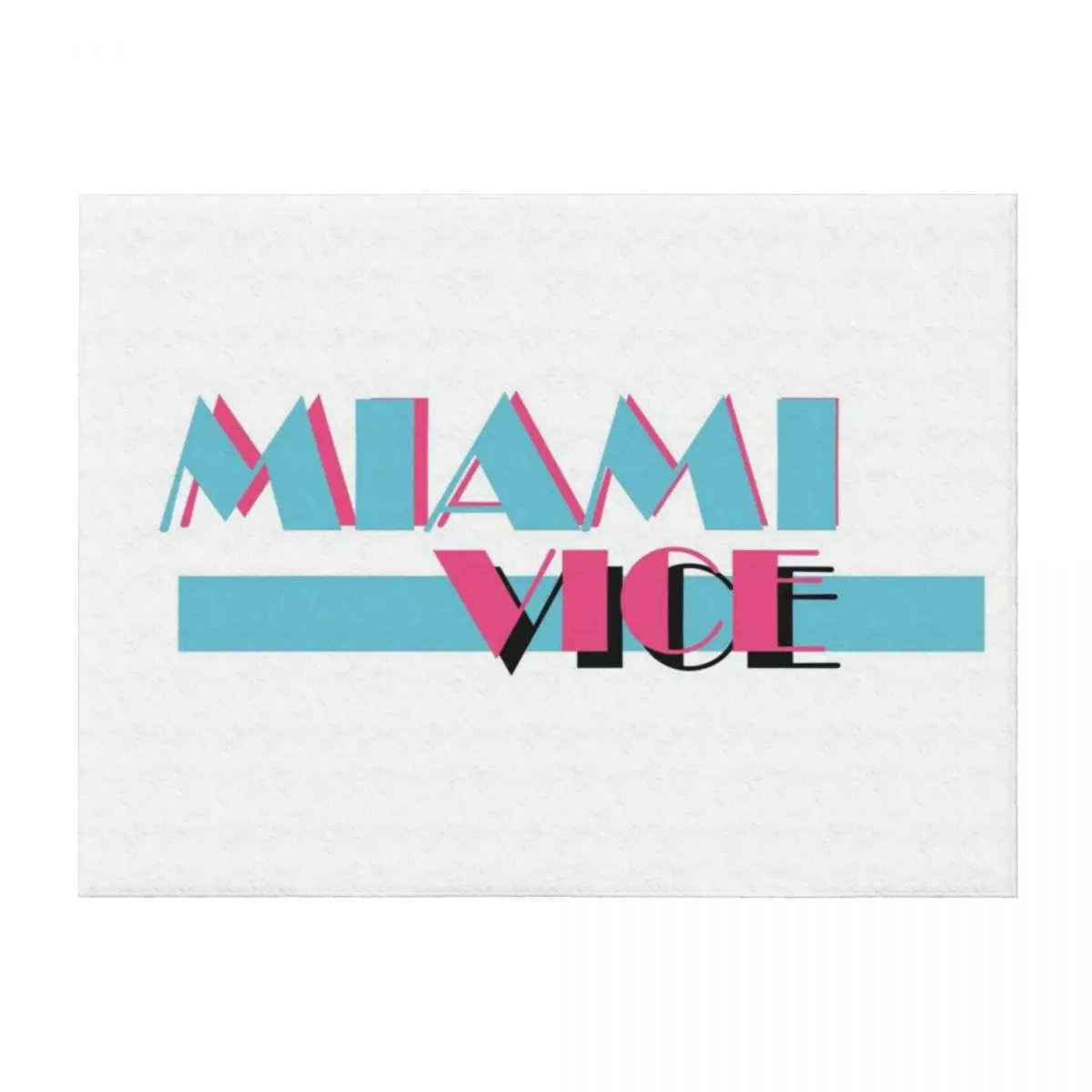

Miami vice vibe Throw Blanket for sofa Sofa Quilt Vintage Kid'S Blankets