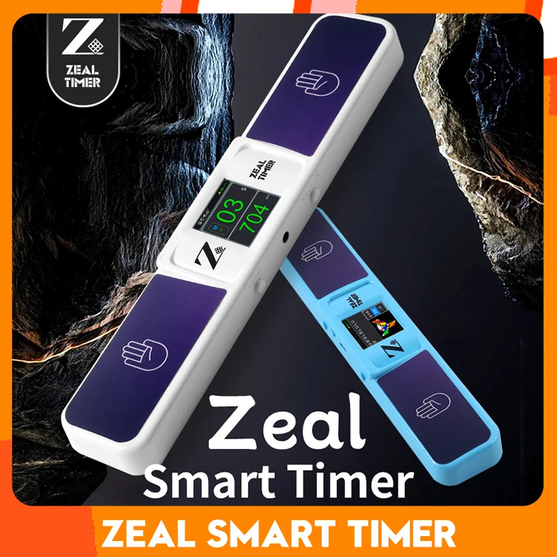 [CubeFun]Zeal Smart Timer Magic Cube Professtional Speed Magico Cubo For Educational Competition Training Kids Toys