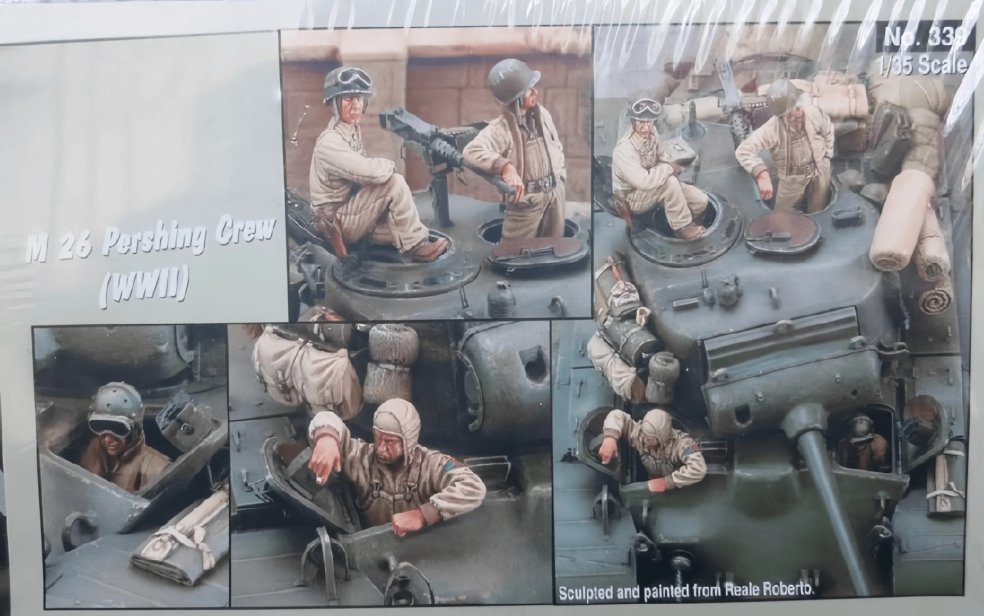 

1/35 Casting Resin Model Assembly Kit, Gk， World War II Tank US Member Group, Unpainted